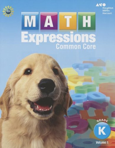 Math Expressions Student Activity Book, Volume 1 (Softcover) Grade K