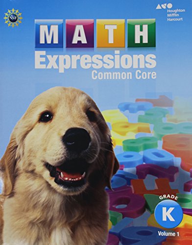 Math Expressions Student Activity Book Collection (Softcover) Grade K
