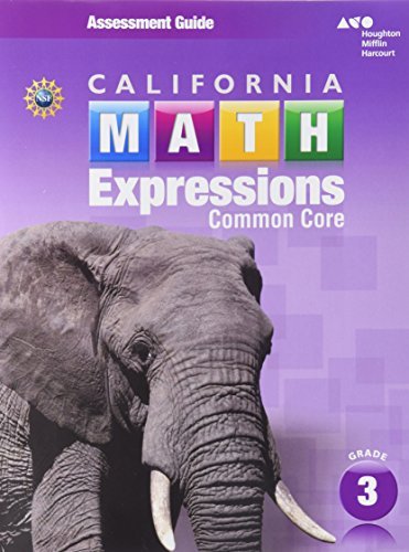 Math Expressions Assessment Guide Grade 3