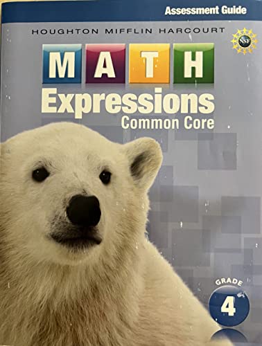 Math Expressions Teacher Assessment Guide Grade 4