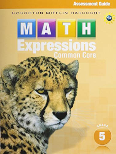 Math Expressions Teacher Assessment Guide Grade 5