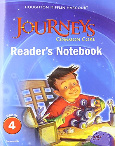 Houghton Mifflin Harcourt Journeys Common Core Reader's Notebook ConsumableGrade 4