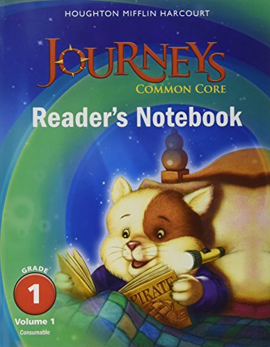 Houghton Mifflin Harcourt Journeys Common Core Reader's Notebook Consumable Collection Grade 1
