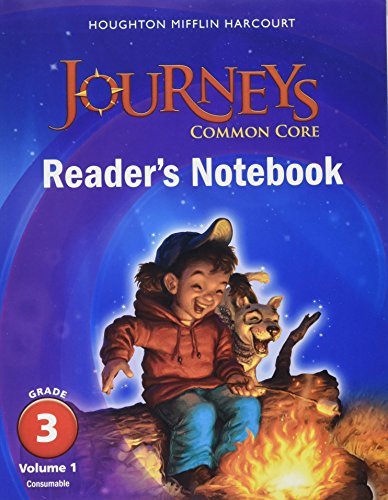 Houghton Mifflin Harcourt Journeys Common Core Reader's Notebook Consumable Collection Grade 3