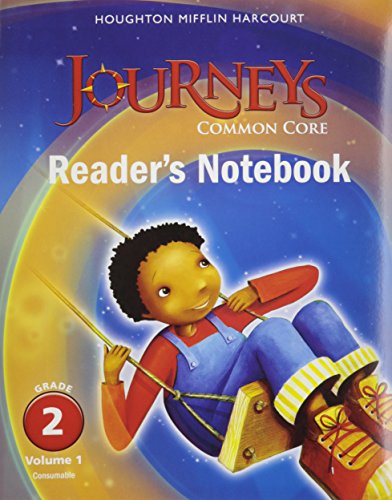 Houghton Mifflin Harcourt Journeys Common Core Reader's Notebook Consumable Collection Grade 2