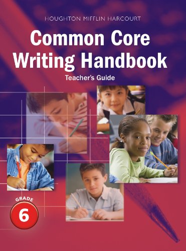 Journeys Writing Handbook Teacher's Guide Grade 6
