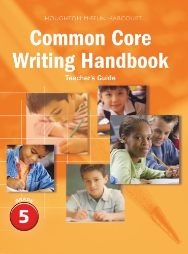 Journeys Writing Handbook Teacher's Guide Grade 5