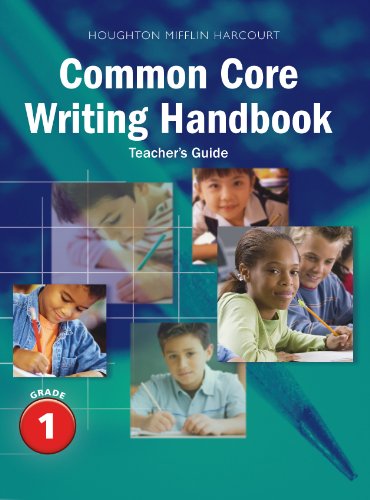 Journeys Writing Handbook Teacher's Guide Grade 1