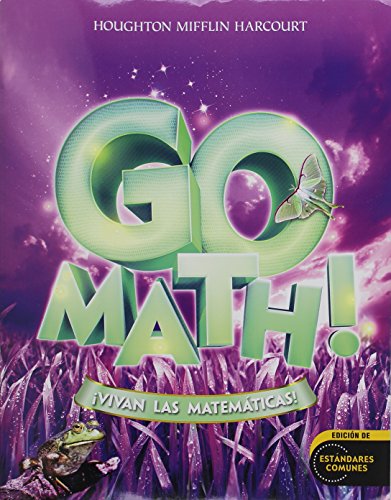 Houghton Mifflin Harcourt Go Math! Spanish Student Edition & PracticeBook Bundle Grade 3 2012