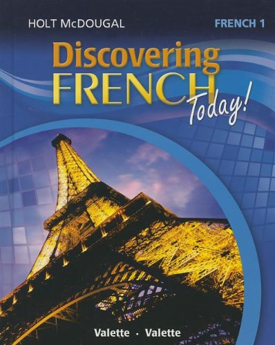 Holt McDougal Discovering French Today Student Edition Level 1 2013