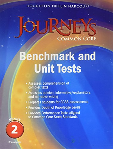 Journeys Benchmark Tests and Unit Tests Consumable Grade 2