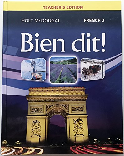 Bien dit! Teacher Edition Level 2 2013