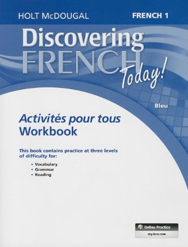 Discovering French Today ActivitÃ©s pour tous Level 1