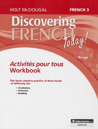 Discovering French Today ActivitÃ©s pour tous Level 3
