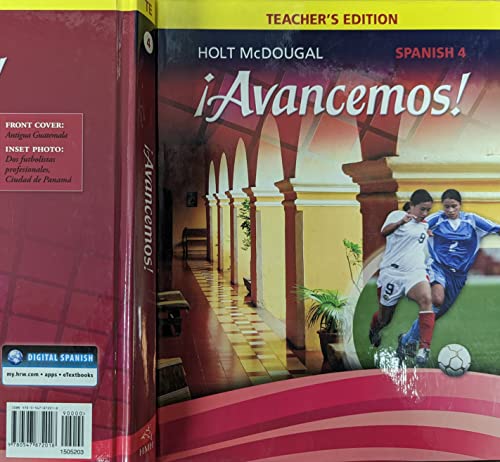 Â¡Avancemos! Teacher Edition Level 4 2013