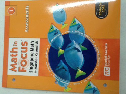 Math in Focus: Singapore Math: Assessment Grade 1 [Paperback] GREAT SOURCE