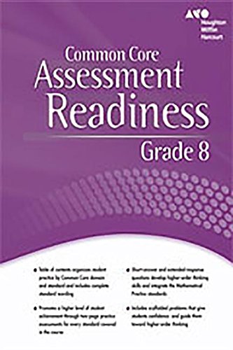 Holt McDougal Mathematics Assessment Readiness Workbook Grade 7