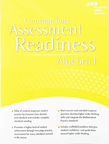 Holt McDougal Algebra 1 Assessment Readiness Workbook