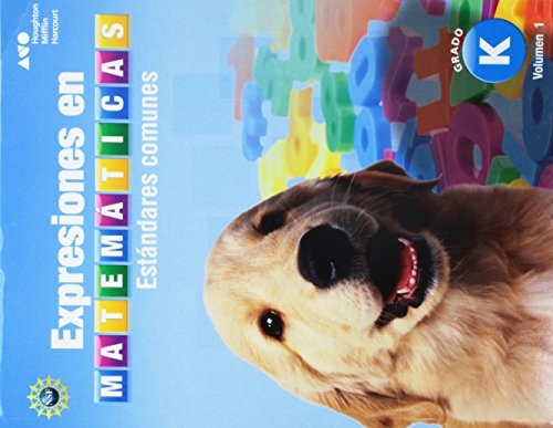Expresiones en matematicas Student Activity Book Collection Grade K 2013