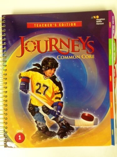 Houghton Mifflin Harcourt Journeys Indiana Teacher's Edition Volume 1 Grade 5 2014