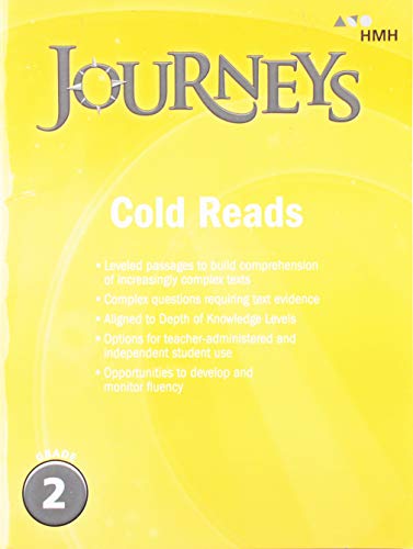 Houghton Mifflin Harcourt Journeys Cold Reads Grade 2
