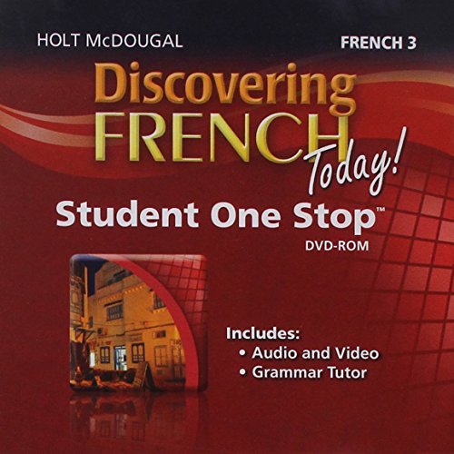 Holt McDougal Discovering French Today Student eEdition DVD-ROM Level 3 2013