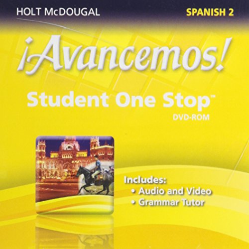 Â¡Avancemos! Student One Stop DVD-ROM Level 2 2013