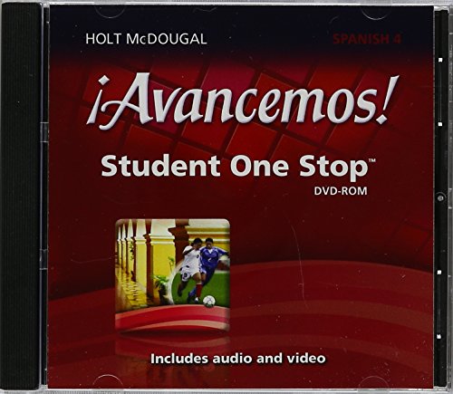 Â¡Avancemos! Student One Stop DVD-ROM Level 4 2013