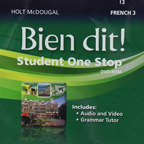 Bien dit! Student eEdition DVD-ROM Level 3 2013