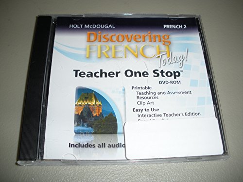 Discovering French Today! Teacher One Stop Planner DVD-ROM Level 2 2013