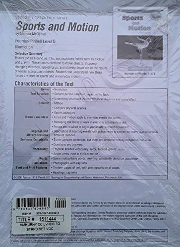 Journeys Teacher's Guide Strand Set Voc Level Grade 5 2014