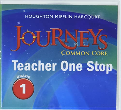 Houghton Mifflin Harcourt Journeys Teacher One-Stop DVD with Examview Grade 1