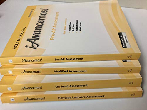 Â¡Avancemos! Differentiated Assessment Program Level 2