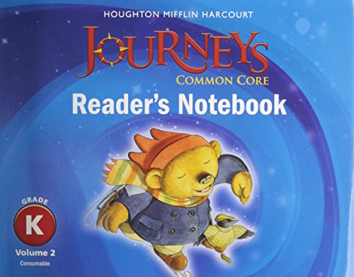 Houghton Mifflin Harcourt Journeys Tennessee Reader's Notebook Class Setof 18 Grade K
