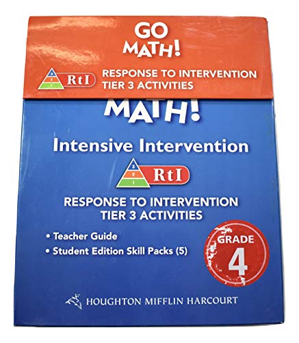 Go Math! RTI Intensive Intervention Kit Grade 4