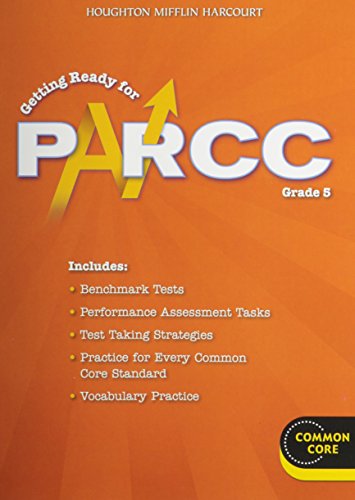Houghton Mifflin Harcourt Math Common Core PARCC Test Prep StudentEdition Grade 5