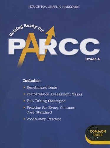 Houghton Mifflin Harcourt Math Common Core PARCC Test Prep StudentEdition Grade 4