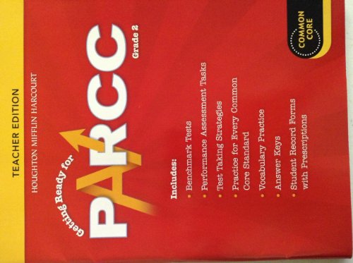 Houghton Mifflin Harcourt Math Common Core PARCC Test Prep TeacherEdition Grade 2