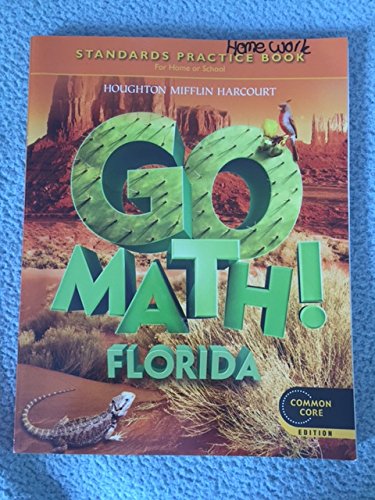 Houghton Mifflin Harcourt Go Math Florida Practice Book Grade 5