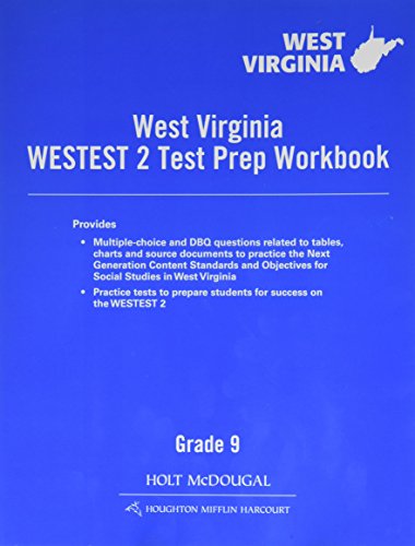 Holt McDougal World History: Patterns of Interaction West Virginia TestPrep Workbook Grade 9