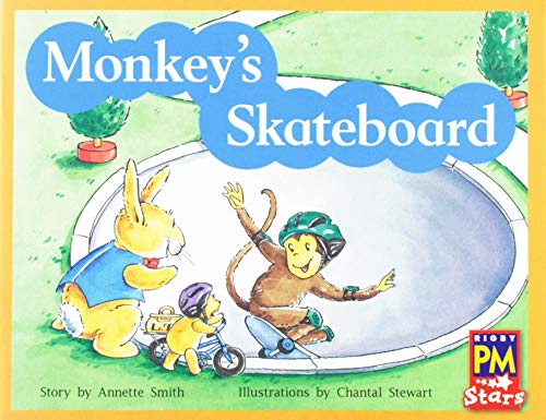 Rigby PM Stars Individual Student Edition Yellow (Levels 6-8) Monkey's Skateboard