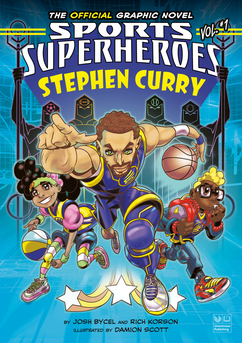 Stephen Curry Sports Superheroes