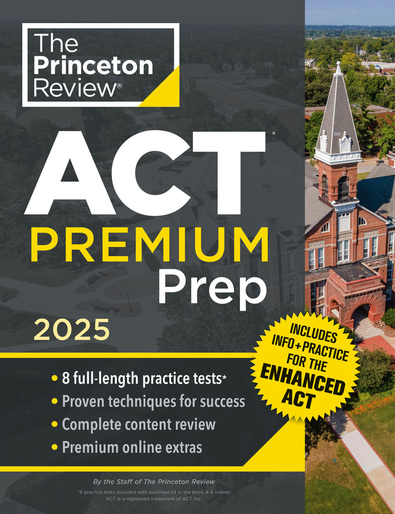 Princeton Review ACT Premium Prep, 2025