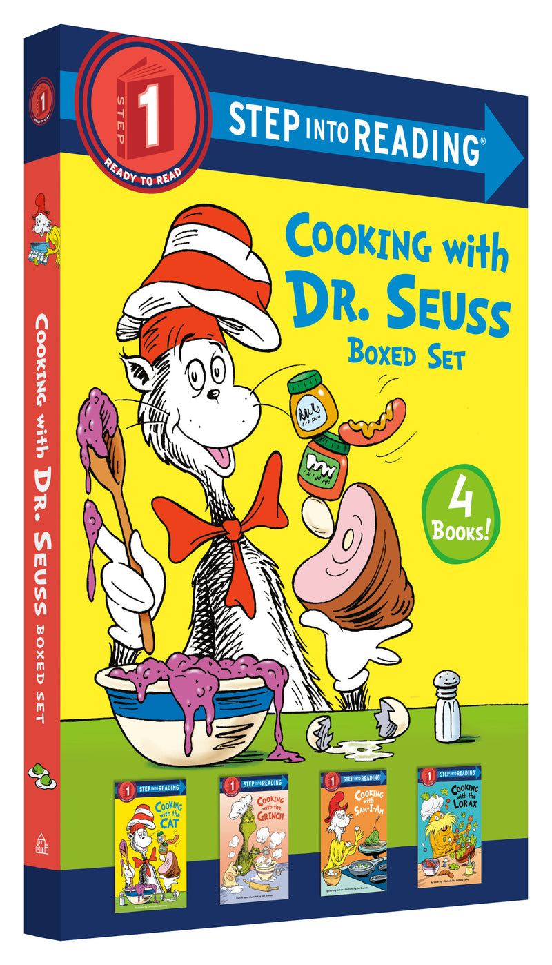 Cooking with Dr. Seuss Step into Reading 4-Book Boxed Set