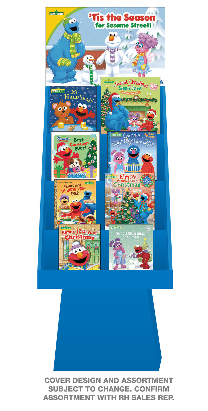 Happy Holidays on Sesame Street 36-Copy Multiformat Display Fall 2023