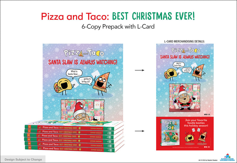 Pizza & Taco: Best Christmas Ever! 6-Copy Prepack with L-Card