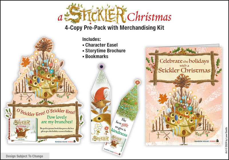 A Stickler Christmas 4-Copy Pre-Pack with Merchandising Kit