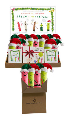 Green is for Christmas-Crayons Christmas 2024 16c FD
