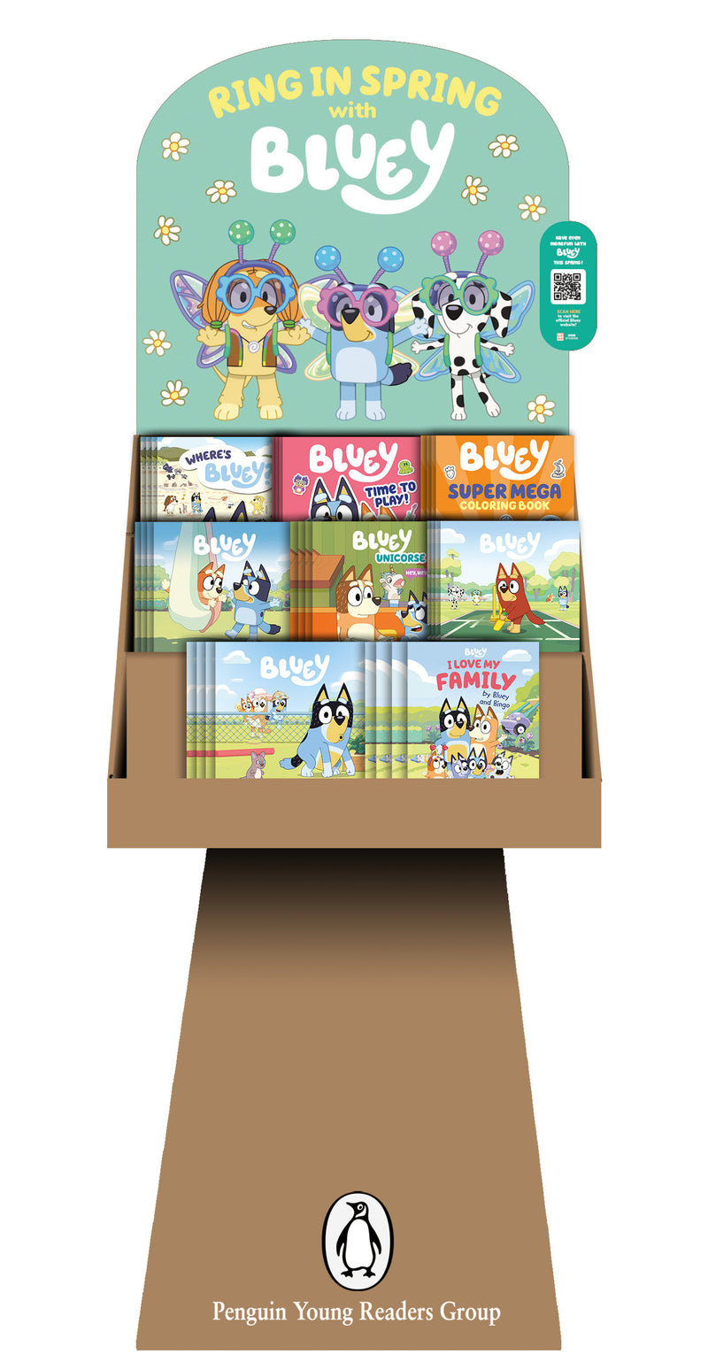 Bluey Spring 2026 32-Copy Floor Display