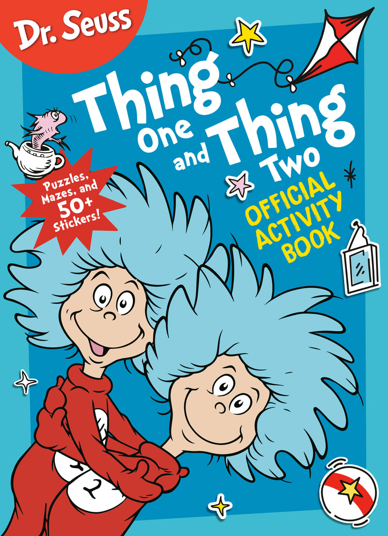 Dr. Seuss: Thing One and Thing Two: Official Activity Book: A Coloring Book with Stickers